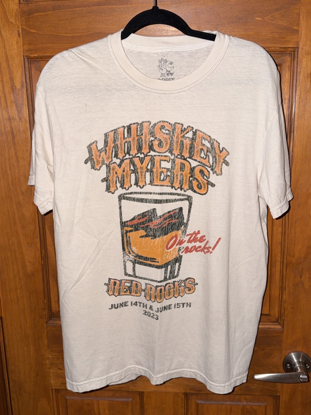 Whiskey Myers concert tee 2023